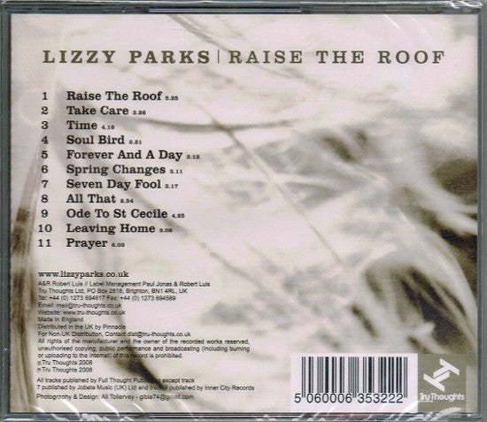 Lizzy Parks : Raise The Roof (CD, Album)