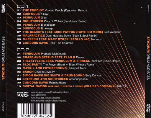 Various : Stadium Drum And Bass (2xCD, Comp)