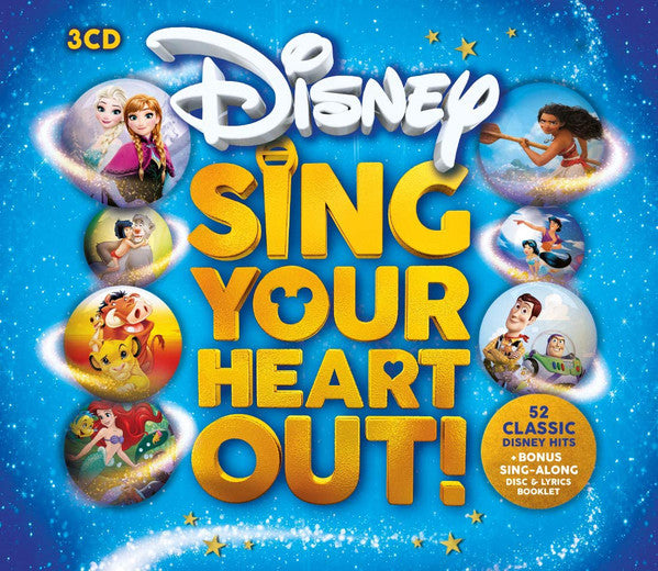 Various : Disney Sing Your Heart Out! (3xCD, Comp)