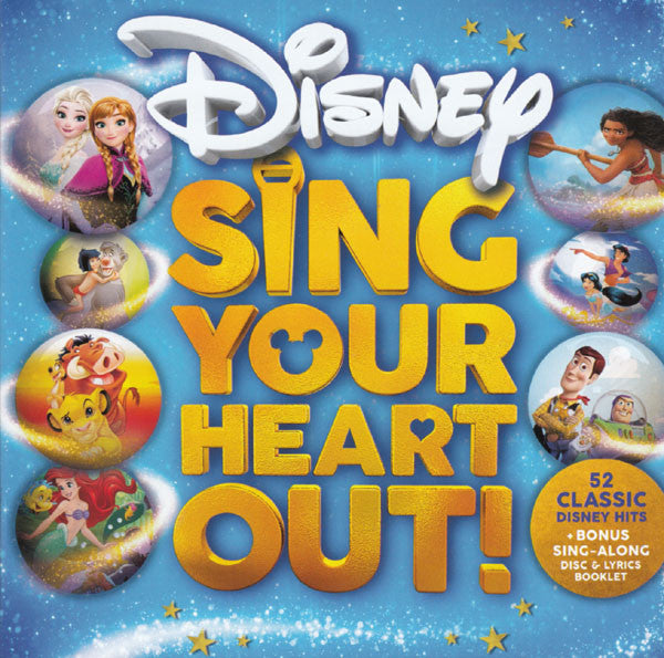 Various : Disney Sing Your Heart Out! (3xCD, Comp)