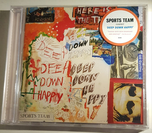 Sports Team : Deep Down Happy (CD, Album)