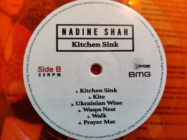 Nadine Shah : Kitchen Sink (LP, Album, Ltd, Ora)