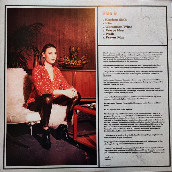 Nadine Shah : Kitchen Sink (LP, Album, Ltd, Ora)