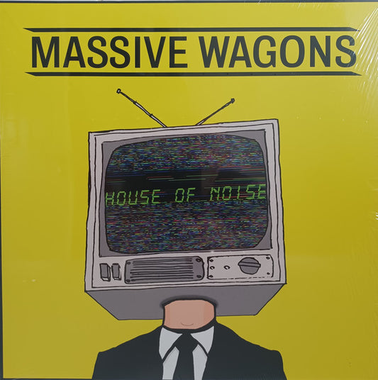 Massive Wagons : House Of Noise (LP, Album, Ltd, Yel)