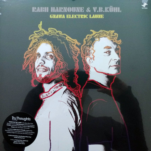 Rabii Harnoune & V.B. Kühl : Gnawa Electric Laune (2xLP, Ltd, Num)