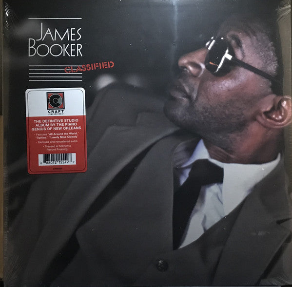 James Booker : Classified (LP, Album, RE, RM)