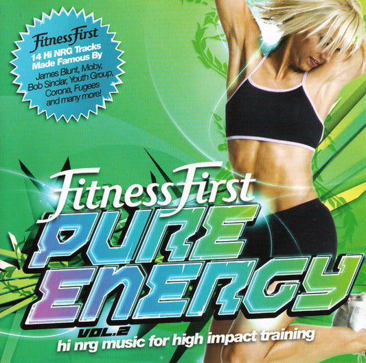 Various : Fitness First Pure Energy Vol. 2 (CD, Album, Comp)