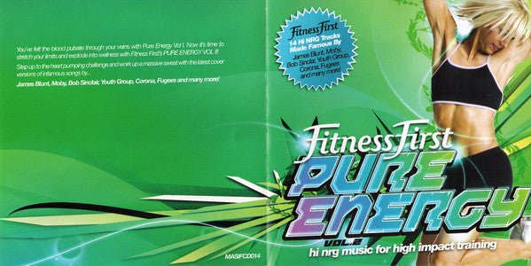 Various : Fitness First Pure Energy Vol. 2 (CD, Album, Comp)