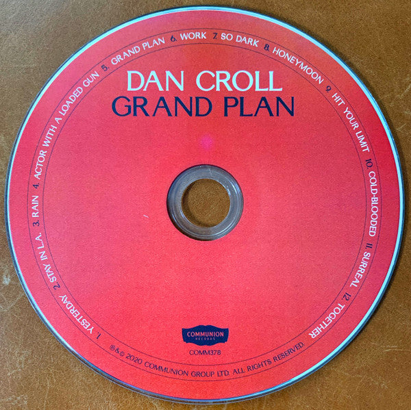 Dan Croll : Grand Plan (CD, Album)