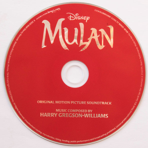 Harry Gregson-Williams : Mulan (Original Motion Picture Soundtrack) (CD, Album)