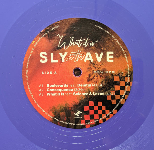 Sly 5th Ave : What It Is (2xLP, Album, Ltd, Num, Pur)