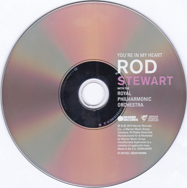 Rod Stewart With The Royal Philharmonic Orchestra : You're In My Heart (CD, Album)