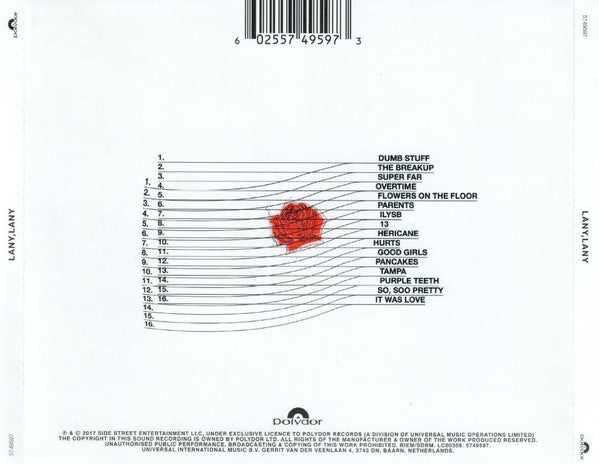 LANY (2) : LANY (CD, Album)