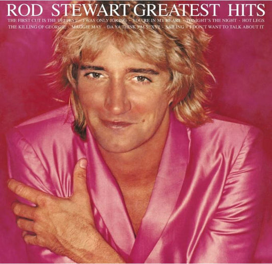 Rod Stewart : Greatest Hits Vol. 1 (LP, Comp, Ltd, RE, Whi)