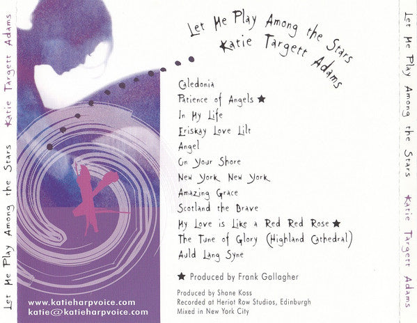 KATIE TARGETT-ADAMS : Let Me Play Among The Stars (CD, Album)