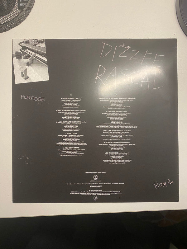 Dizzee Rascal : E3 AF (LP, Album)