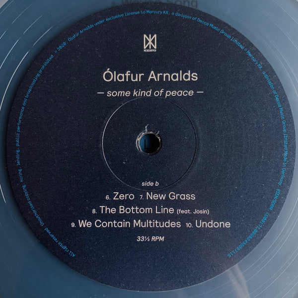 Ólafur Arnalds : Some Kind Of Peace (LP, Album, Ltd, Cle)