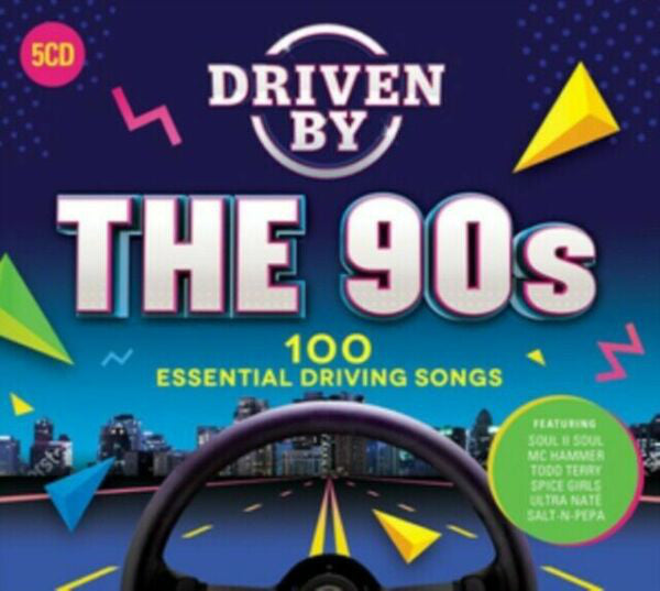 Various : Driven By The 90s - 100 Essential Driving Songs (5xCD, Comp)