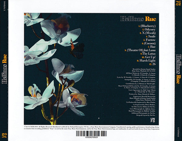 Hellions : Rue  (CD, Album)