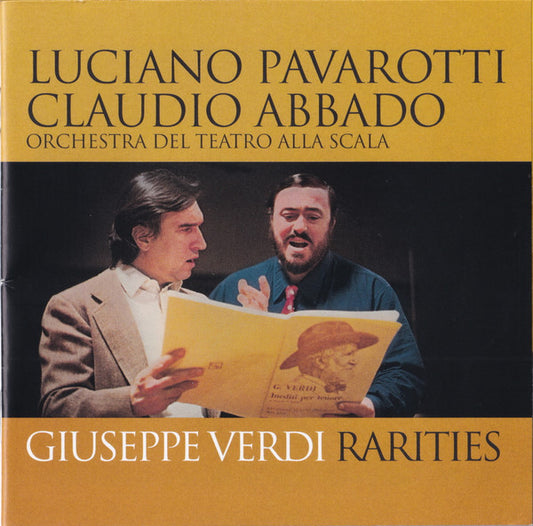 Luciano Pavarotti, Claudio Abbado, Giuseppe Verdi, Orchestra Del Teatro Alla Scala : Rarities (CD, RE, RM)