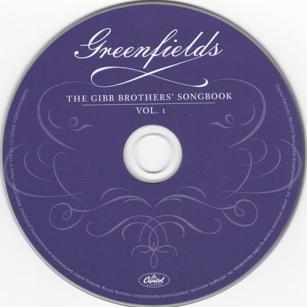 Barry Gibb  & Various : Greenfields: The Gibb Brothers' Songbook Vol. 1 (CD, Album)