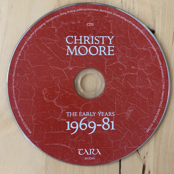 Christy Moore : The Early Years 1969-81 (2xCD, Comp)