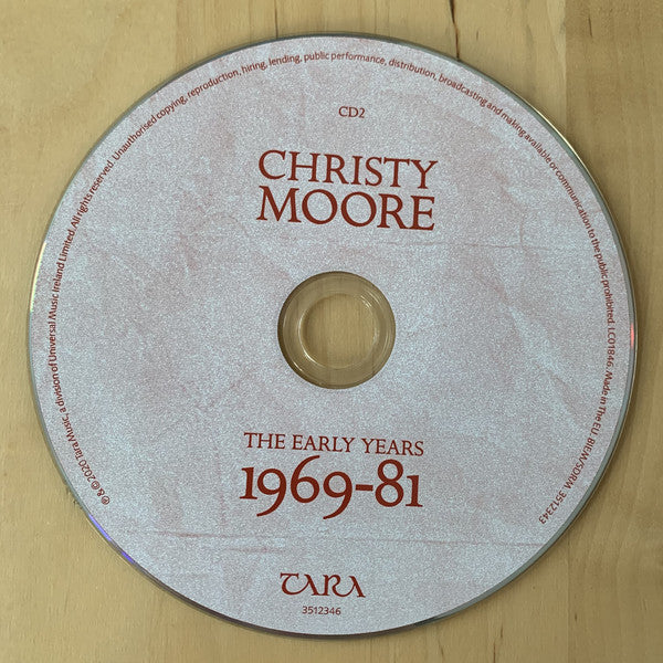 Christy Moore : The Early Years 1969-81 (2xCD, Comp)