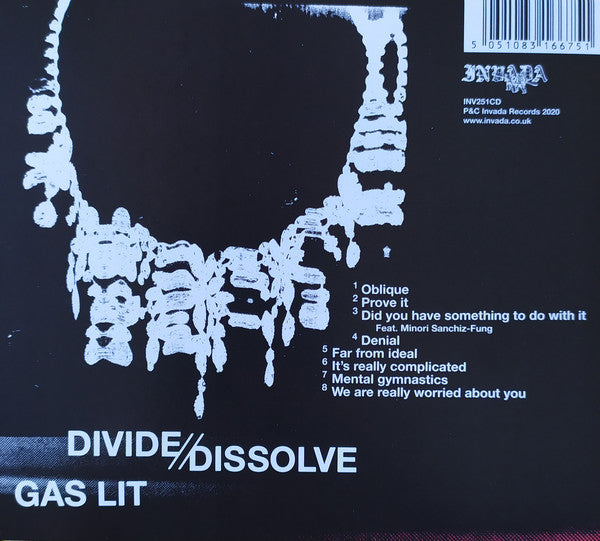 Divide And Dissolve : Gas Lit (CD, Album)