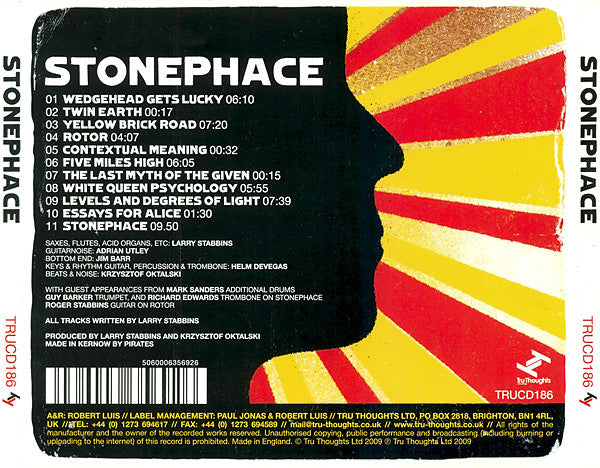 Stonephace : Stonephace (CD, Album)