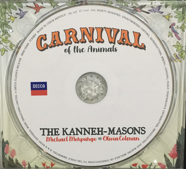 The Kanneh-Masons, Michael Morpurgo, Olivia Colman : Carnival Of The Animals (CD)