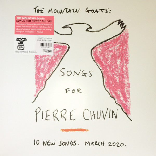 The Mountain Goats : Songs For Pierre Chuvin (LP, Album, Ltd, Pin)