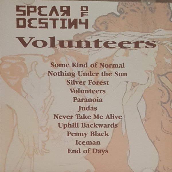 Spear Of Destiny : Volunteers (CD, Album)