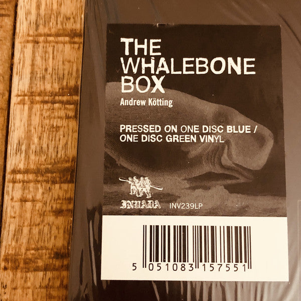 Andrew Kötting, Oliver Cherer & Riz Maslen : The Whalebone Box (Original Score) (LP, Blu + LP, Gre)