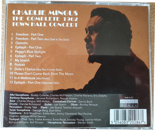 Charles Mingus : The Complete 1962 Town Hall Concert (CD, Album, RE)