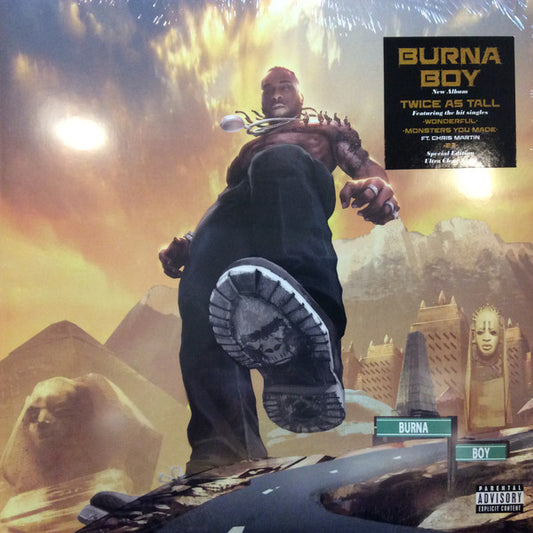 Burna Boy : Twice As Tall (2xLP, Album, S/Edition, Cle)