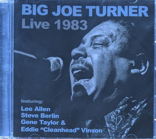 Big Joe Turner : Live 1983 (CD, Album)