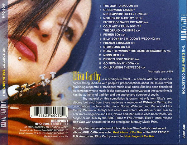 Eliza Carthy : The Definitive Collection (CD, Comp)