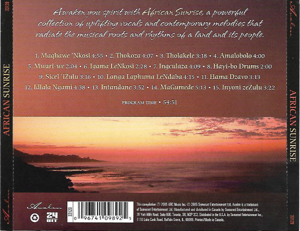 Ramadu* : African Sunrise (CD)