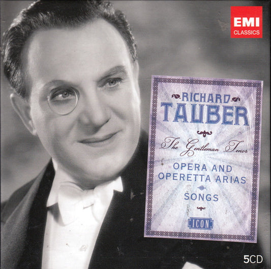 Richard Tauber : The Gentleman Tenor (5xCD, Comp, RM + Box)