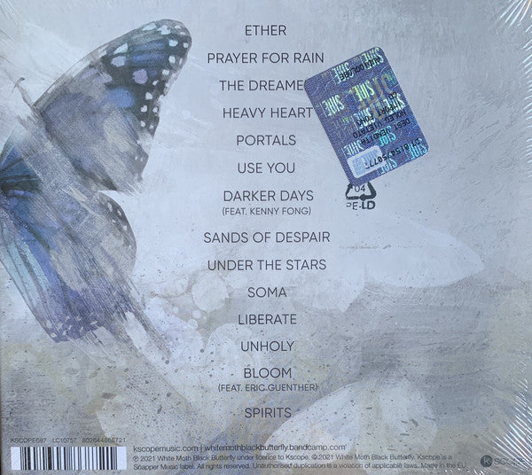 White Moth Black Butterfly : The Cost Of Dreaming (CD, Album, Dig)