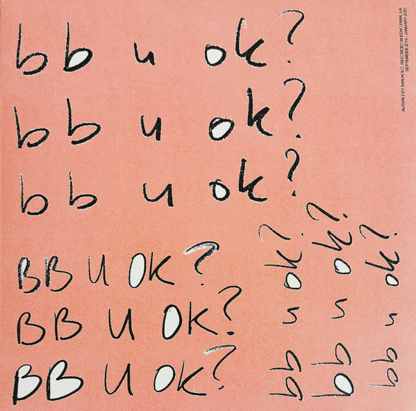 San Holo : Bb U Ok? (2xLP, Album, Cle)