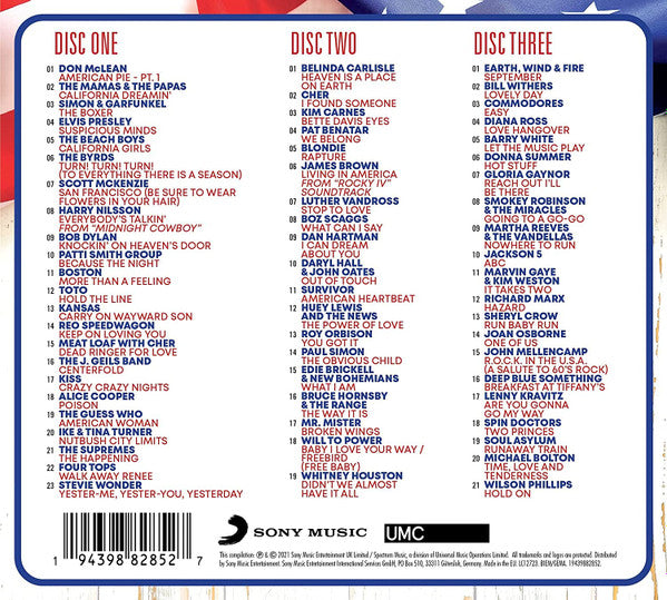 Various : #1 US Anthems (3xCD, Comp)