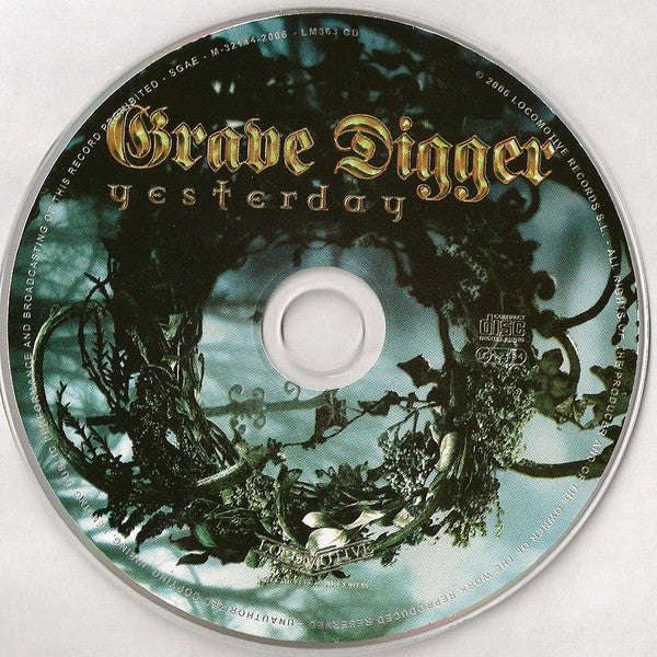 Grave Digger (2) : Yesterday (CD, EP + DVD-V)