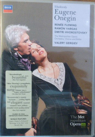 Tchaikovsky*, Renée Fleming, Ramón Vargas, Dmitri Hvorostovsky, Valery Gergiev : Eugene Onegin (2xDVD-V)