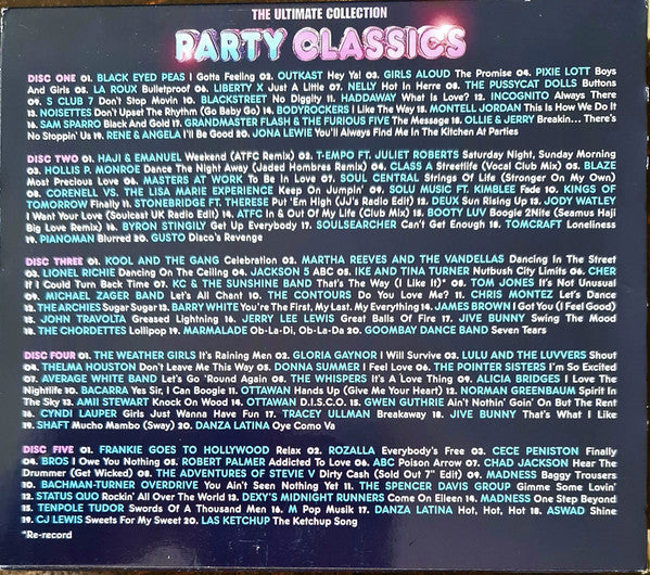 Various : Party Classics - The Ultimate Collection  (5xCD, Comp)