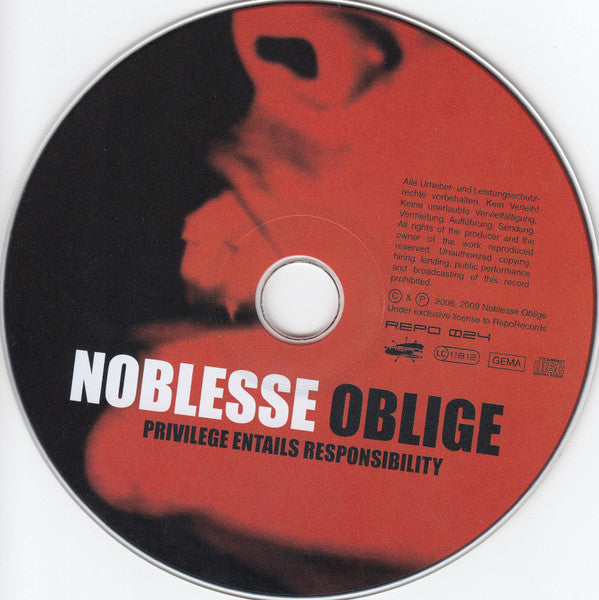 Noblesse Oblige : Privilege Entails Responsibility (CD, Album, RE)