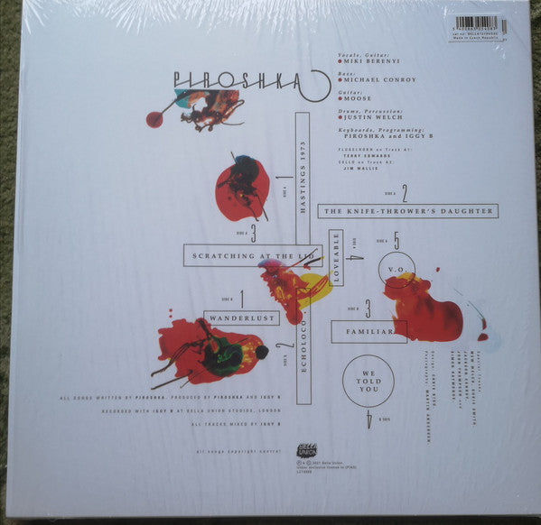 Piroshka : Love Drips And Gathers (LP, Album, Ltd, Cle)