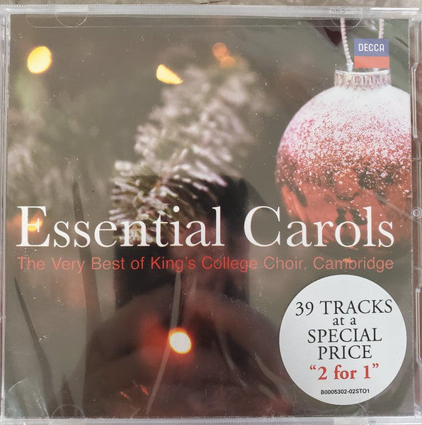 The King's College Choir Of Cambridge : Essential Carols - The Very Best Of King's College Choir, Cambridge (2xCD, Comp)