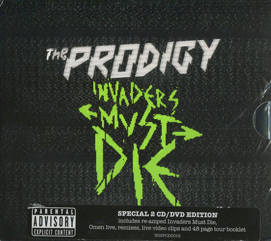 The Prodigy : Invaders Must Die (2xCD, Album, Jew + DVD-V, Car + S/Edition, Car)