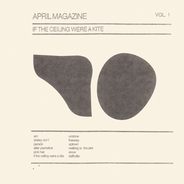 April Magazine : If The Ceiling Were A Kite (LP, Comp, Ltd, Cre)